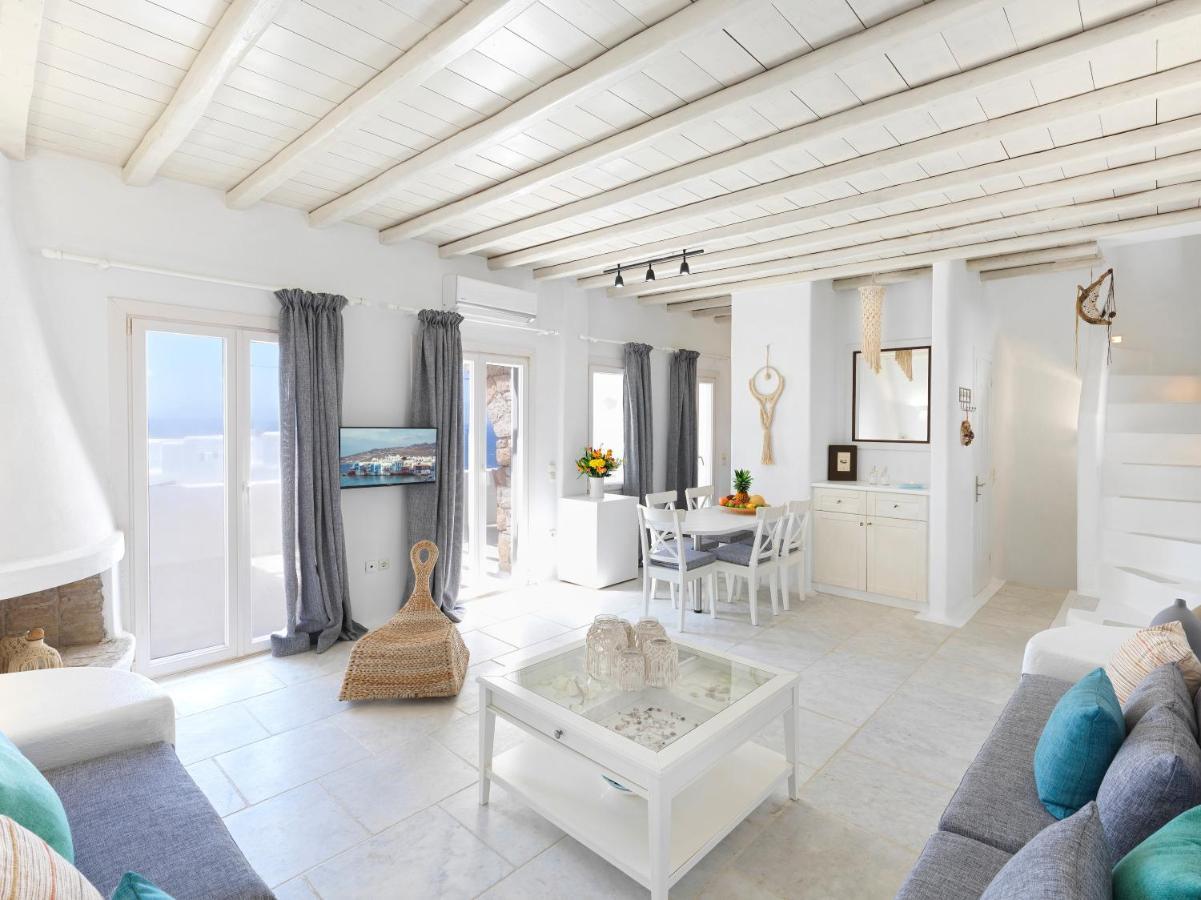 Sunset Villas In Mykonos By White Hills Mykonos Town Exterior photo