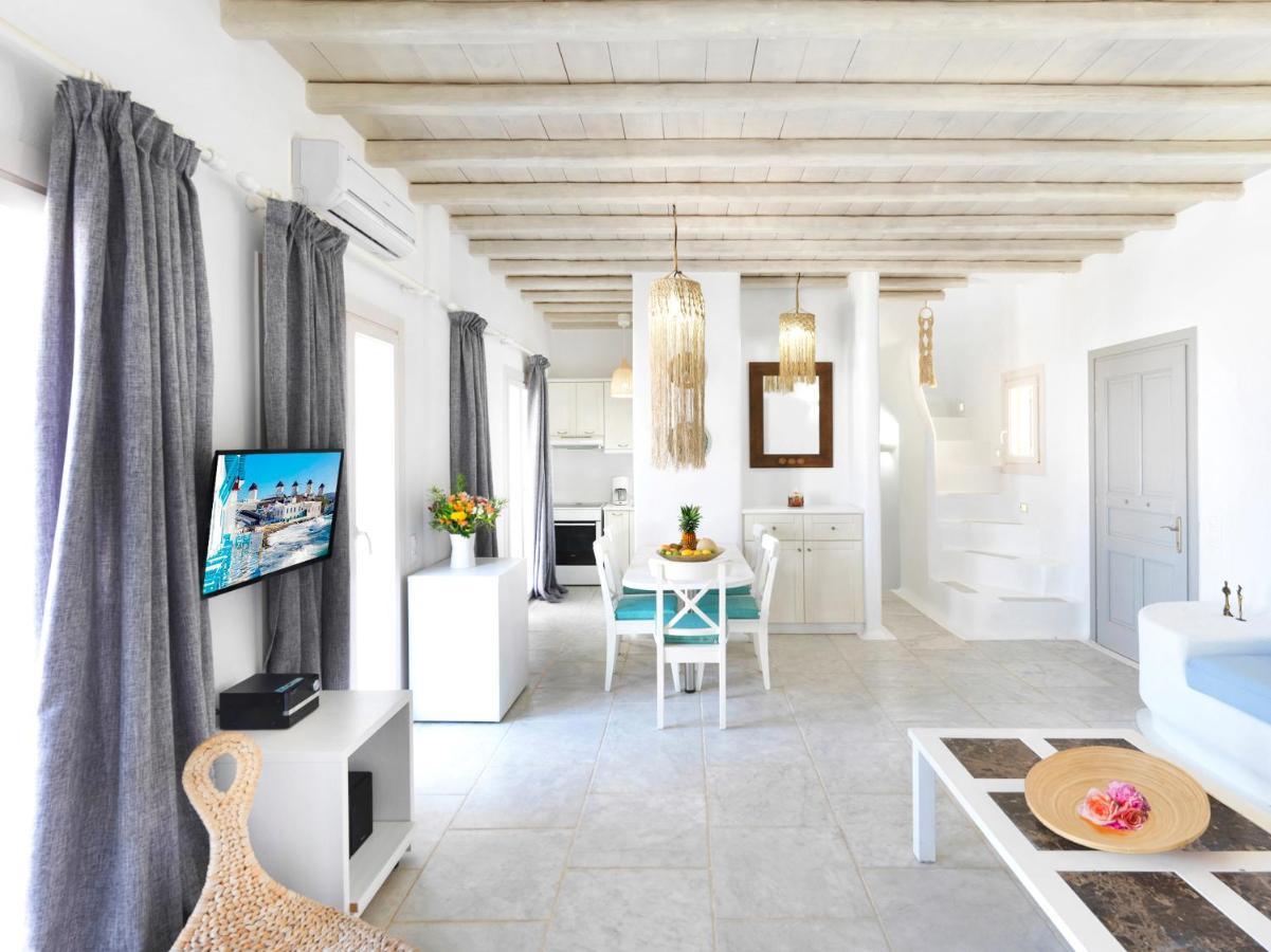 Sunset Villas In Mykonos By White Hills Mykonos Town Exterior photo