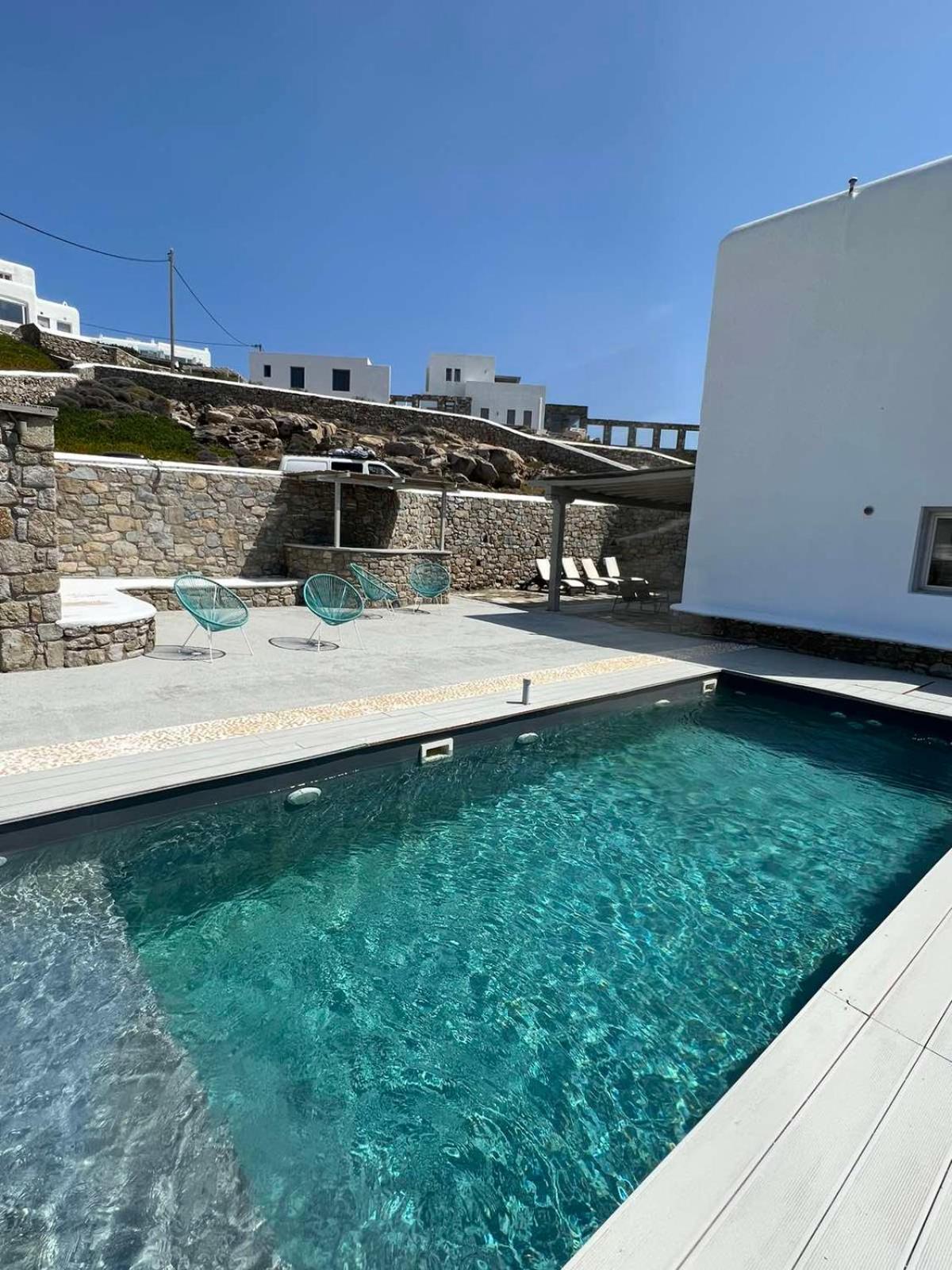 Sunset Villas In Mykonos By White Hills Mykonos Town Exterior photo